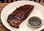 Pan-fried wagyu beef sirloin