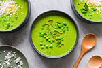 Chilled Green Pea & Mint Soup